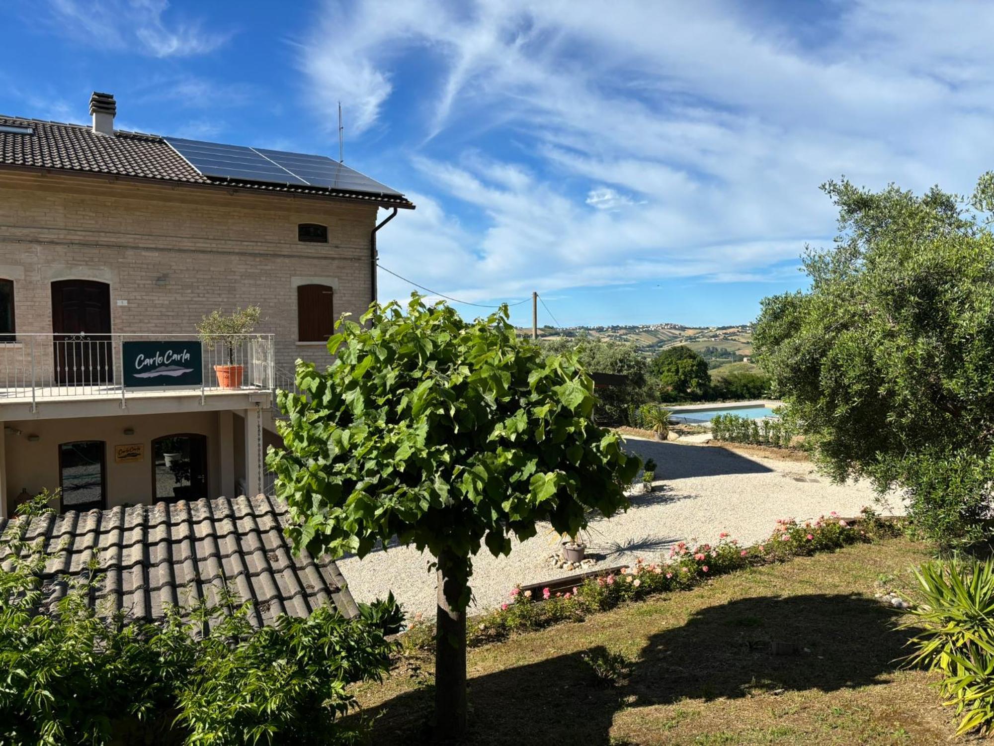 Gastronomic B&B Carlocarla Monte San Pietrangeli Eksteriør bilde